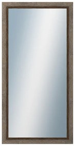 DANTIK - Zrkadlo v rámu, rozmer s rámom 50x100 cm z lišty CARRARA žltá (2895)