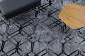 Koberec MIRO 51805.803 geometrický, sivý