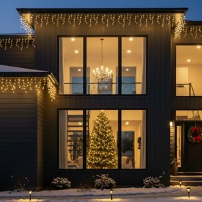 Brilagi - LED vonkajšia vianočná reťaz 200xLED/8 funkcií 13m IP44 teplá biela