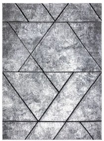 Koberec COZY 8872 Wall geometric sivý/nebeský