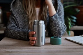 Termo hrnček z nehrdzavejúcej ocele v striebornej farbe 340 ml – Black + Blum