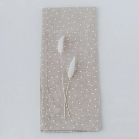 Eulenschnitt Ľanová utierka Natural Dots – set 2 ks