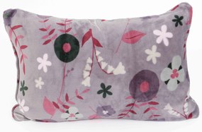 Obliečka na vankúš mikroplyš Exclusive 40 × 60 cm - Dora sivá