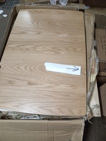 AKCIA Jedálenský stôl s doskou v dekore dub BRANDO 120(160)x80, rozkladací II. akosť