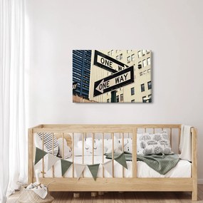 Obraz - New York ONE WAY (90x60 cm)