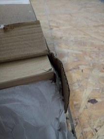 AKCIA Nástenná polica SHELVIX 55 cm béžová II. akosť