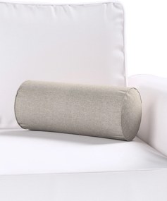Jednoduchý valcový vankúš farba produktu béžová látka zapletaná