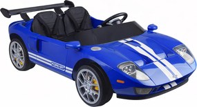 JOKOMISIADA Detské auto na batériu Ford GT so 4 motormi dvojmiestne s diaľkovým ovládaním modré PA0337