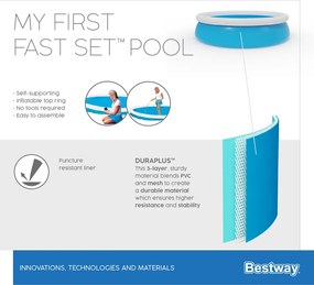 Detský záhradný bazén 152 cm x 38 cm Bestway 57241