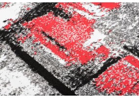 Kusový koberec PP Jonor šedočervený 130x190cm