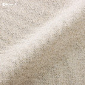 Béžová rozkladacia rohová pohovka Miuform Scandic Lagom, ľavý roh