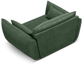 Tmavozelené kreslo Vanda - Mazzini Sofas