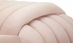 Lavica Softy 90 cm zamatová ružová