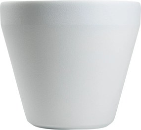 Plastový květináč Purea 34,9x39,5 cm bílý