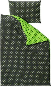 Krepové obliečky COLAM GREEN POLY zelené Rozmer obliečky: 70 x 90 cm | 140 x 200 cm