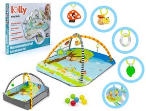 Hracia podložka pre deti Lolly Bees 5v1
