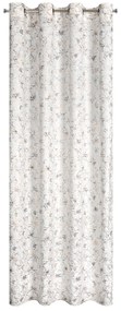 ZATEMŇOVACÍ ZÁVES NA KRÚŽKOCH CARMELA 140X250 CM KVETY