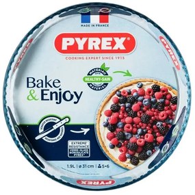 Pyrex Sklenená forma na koláč 1,9 l, 31 x 4 cm