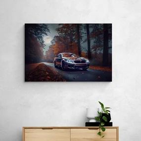 Obraz BMW v splne mesiaca