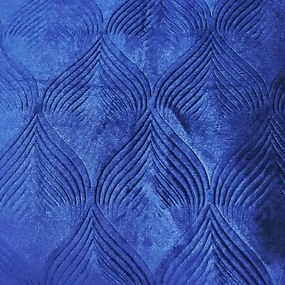 Dekorstudio Elegantná sada CALMA - Deka 150x200cm + 2 obliečky na vankúše - modrá