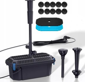 Čerpadlo do jazierka s filtrom Jazierková pumpa 2400 l/h 40 W Fontána