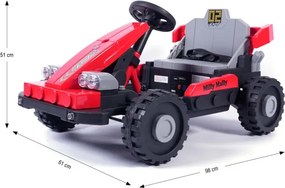 Elektrické autíčko Prime 2v1 červené