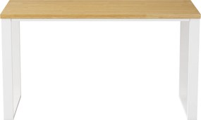 Kancelářský stůl Houseland Nuvia Home 05 140 cm dub/bílý