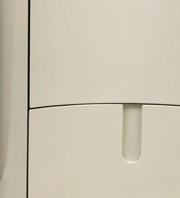 Nočný stolík Vena 52 cm krémový