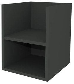 Mereo, Mereo Aira, kúpeľňová skrinka 40 cm, spodná, Multidecor, Šedá antracit, MER-CN795SSEAN