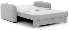 Rozkladacia 2-miestna pohovka LAINE, svetlosivá