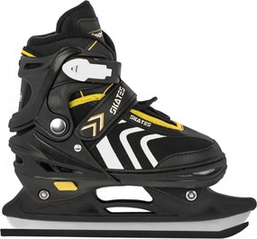 Ramiz Sada kolieskových korčúľ 4 v 1 Korčule pre deti Veľkosť 29-33 Žltá