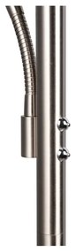 LED stojacia lampa v striebornej farbe (výška 180 cm) Willis – Trio