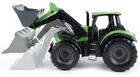 Lena Traktor s lyžicou Worxx plast 45cm 1:15 v krabici DeutzFahr Agrotron 7250 04613