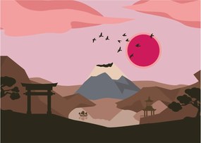 Obraz - Japonsko N⁰2 (70x50 cm)