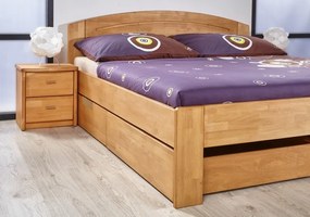 Posteľ Agnes 180x200 cm, jelša