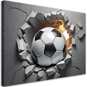Gario Obraz na plátne Futbal 3D Rozmery: 60 x 40 cm