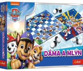 hra Šachy dáma a mlýn