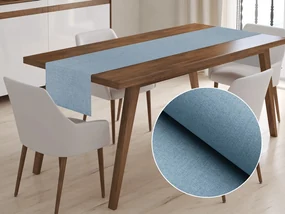 Biante Dekoračný behúň na stôl BKW-210 Svetlo modré žíhanie 20x120 cm