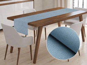 Biante Dekoračný behúň na stôl BKW-210 Svetlo modré žíhanie 35x180 cm