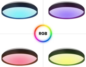LED RGB Stmievateľné stropné svietidlo RINGO LED/36W/230V + diaľkové ovládanie