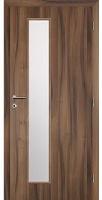 Interiérové dvere Solodoor Zenit 22 presklené 80 P fólia orech