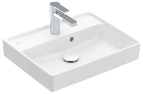 Villeroy & Boch Collaro - Umývadlo 500x400 mm, s prepadom, alpská biela 43345G01