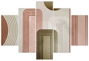 Obraz - Minimalistická ilustrácia (150x105 cm)