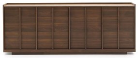 Hnedá komoda v dekore orecha 200x80x45 cm Onix – Kave Home