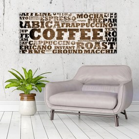 Obraz - Coffee (120x50 cm)