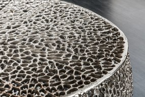 Konferenčný stolík Leaf silver 80cm