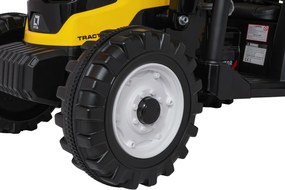 Ramiz MEGA Traktor D68 s prívesom žltý