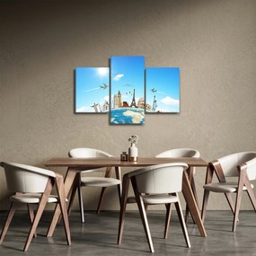 Obraz - Cestovanie (90x60 cm)
