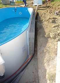 Bazén Planet Pool Exklusiv WHITE/Blue 525 x 320 x 150 cm