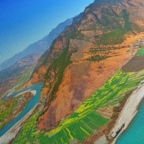 Obraz - River Yangtze (150x105 cm)